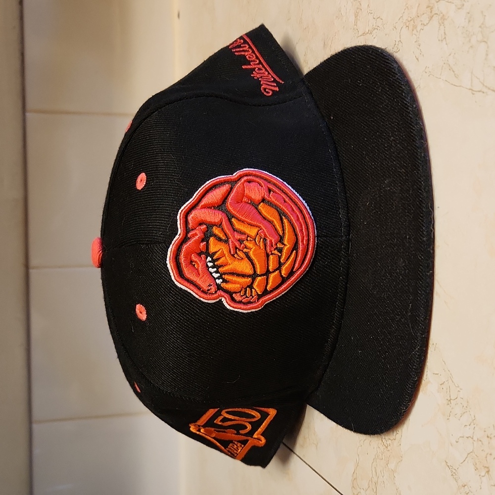 Mitchell & Ness Toronto Raptors 50th Anniversary Sunset 7 3/4 Fitted Hat
